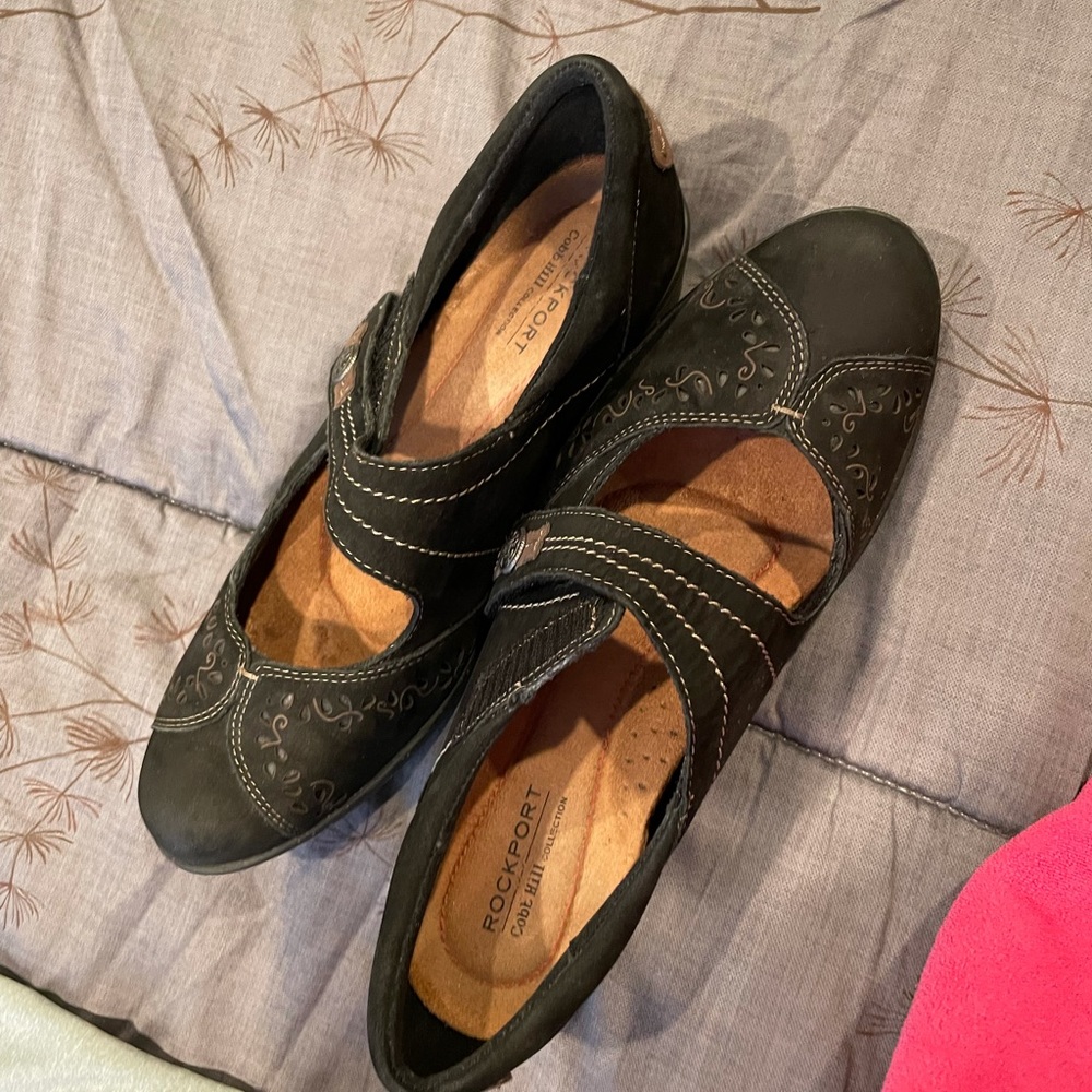 Rockport Cobb Hill EUC suede loader 8.5